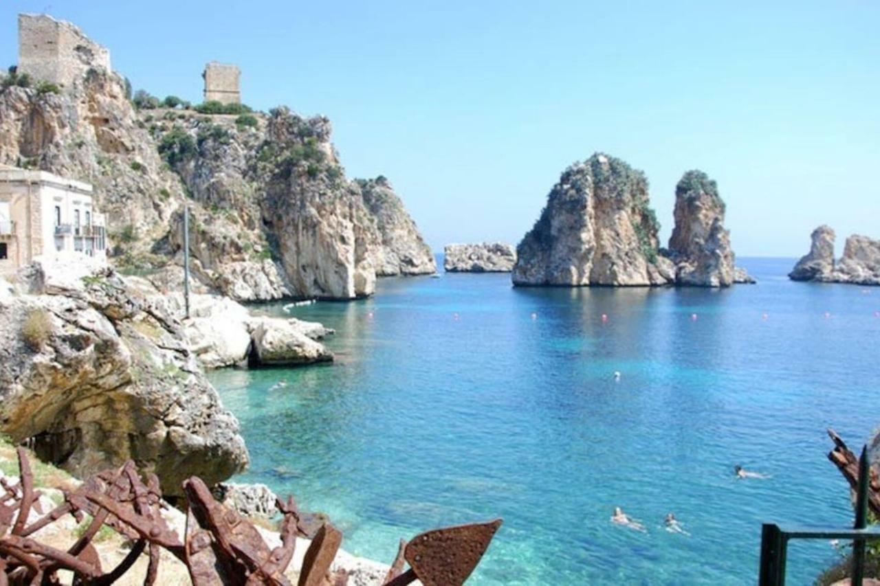 Villa Vista Mare Spiaggia Privata Scopello  Eksteriør billede
